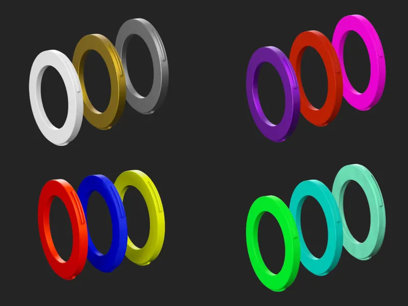 Magura Ring Kit For Caliper - 4 Pistons