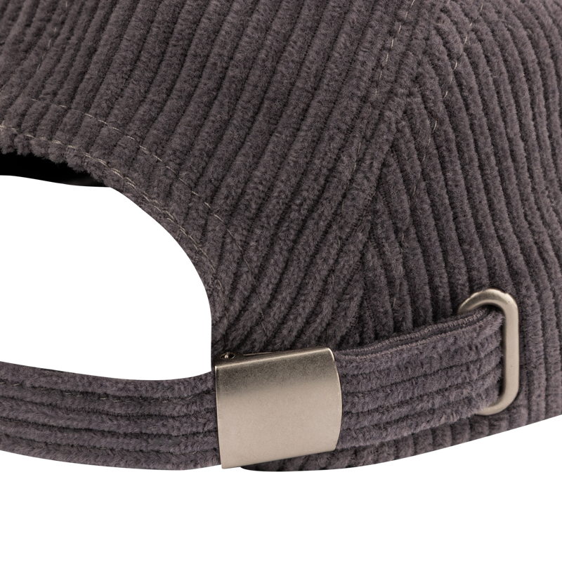Burgtec Bandit Corduroy Five Panel Cap - Slate-4