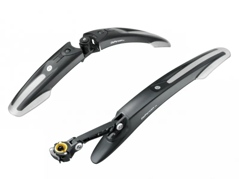 Topeak Defender M1 And M2 Clip On Mudguards - Black