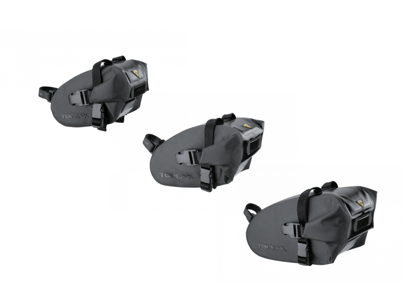 Topeak Drybag Wedge With Straps Saddle Bags - Black
