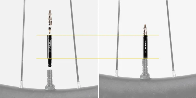 Topeak Valve Extender 28mm - Black-2