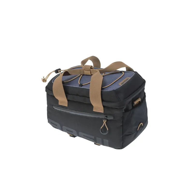 Basil Miles Trunk Bag MIK 7 Litre - Black/ Grey-1