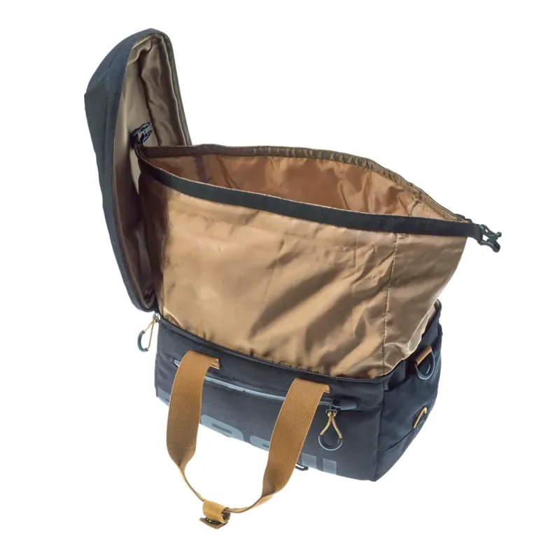 Basil Miles Trunk Bag MIK 7 Litre - Black/ Grey-3