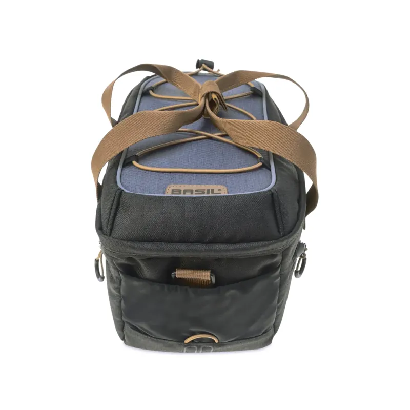 Basil Miles Trunk Bag MIK 7 Litre - Black/ Grey-4