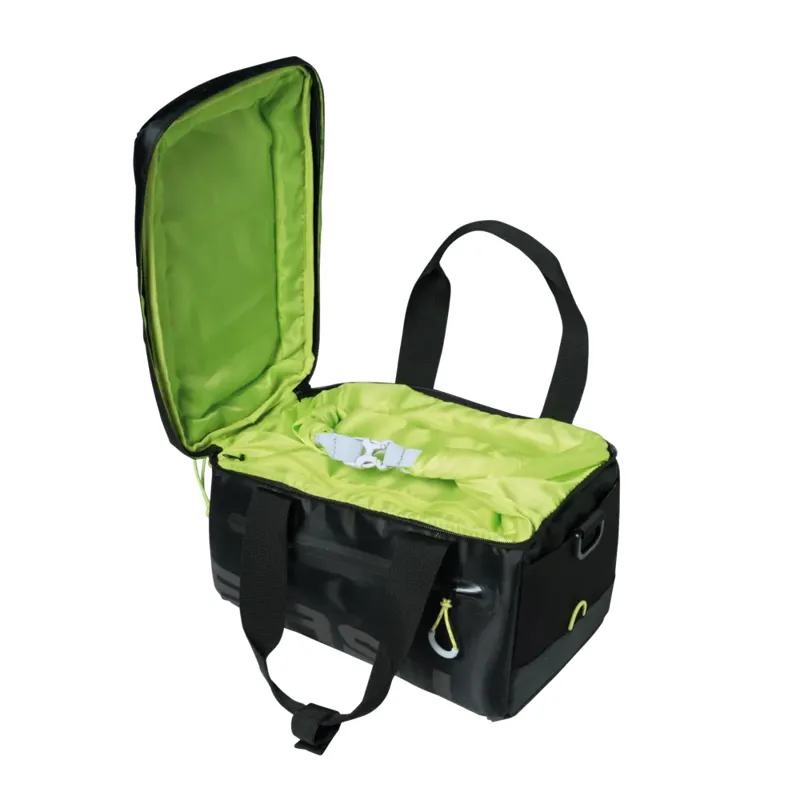 Basil Miles MIK 7 Litre Trunk Bag - Black/ Lime-1