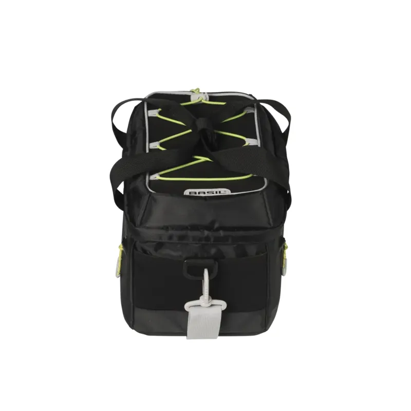 Basil Miles MIK 7 Litre Trunk Bag - Black/ Lime-4