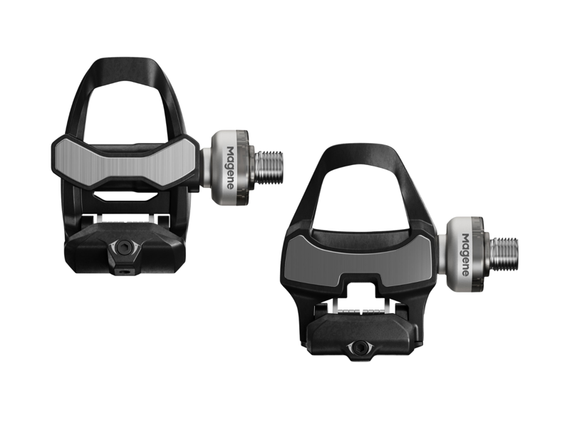 Megane P715 Power Meter Clipless Road Pedals - Black