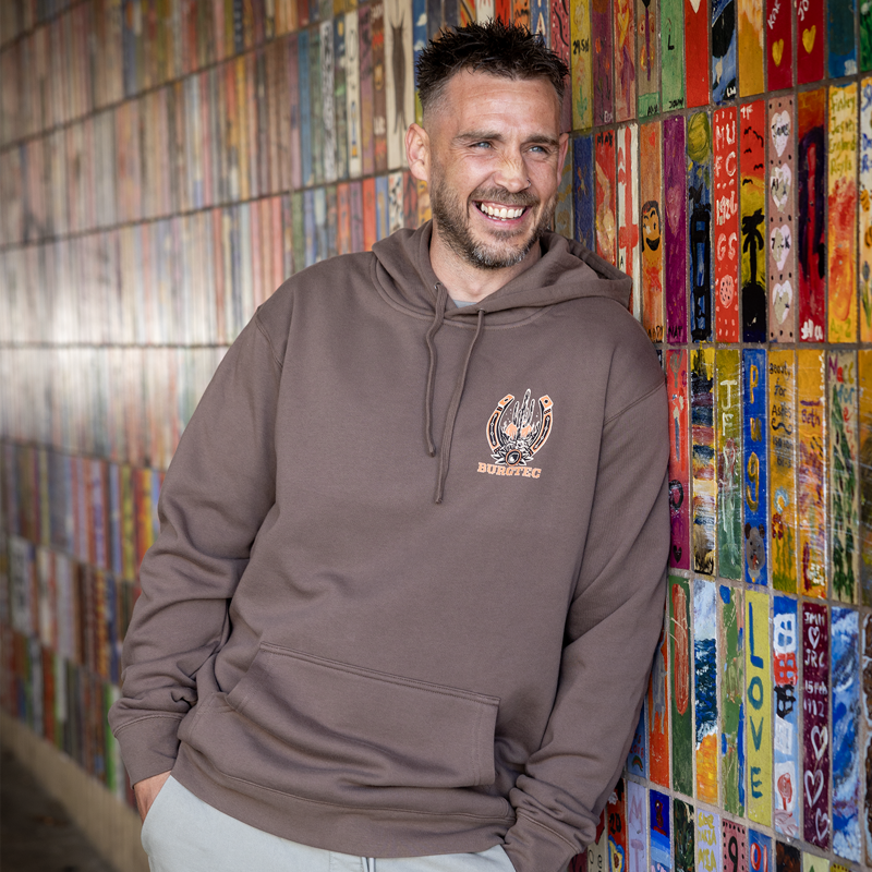 Burgtec Wild Ride Hoodie - Brown