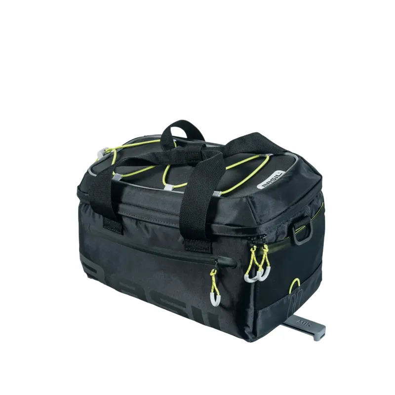 Basil Miles MIK 7 Litre Trunk Bag - Black/ Lime-3