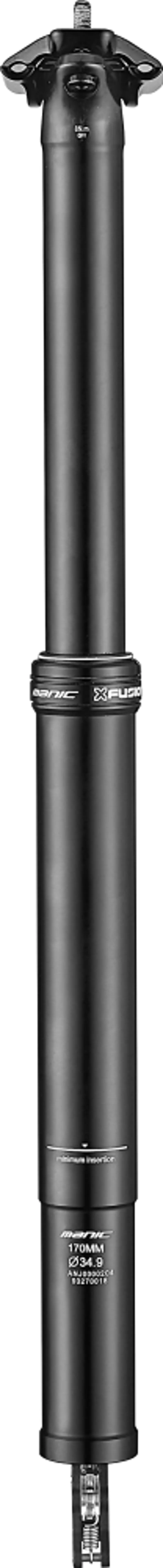 X-Fusion Manic Dropper Seat Post - Black