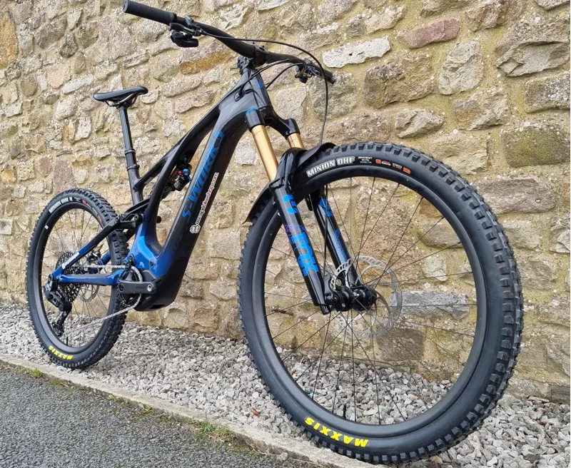 Specialized S.Works Levo 3 Custom S4 Ex. Staff Bike - Blue Ghost Gravity Fade