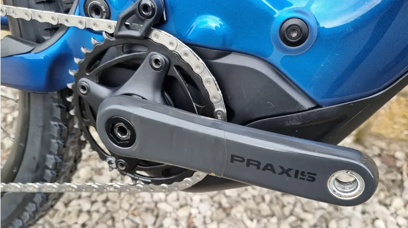 Specialized S.Works Levo 3 Custom S4 Ex. Staff Bike - Blue Ghost Gravity Fade-6