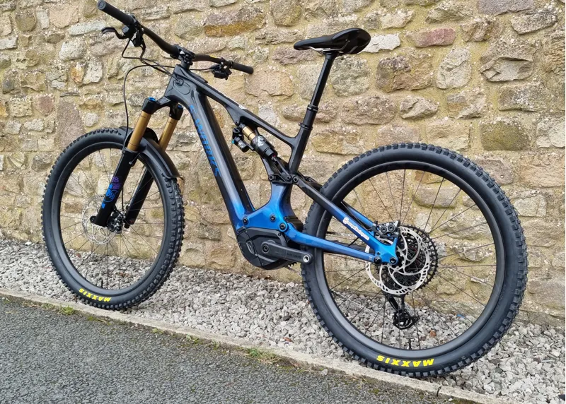 Specialized S.Works Levo 3 Custom S4 Ex. Staff Bike - Blue Ghost Gravity Fade-1