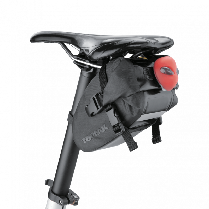 Topeak Drybag Wedge With Straps Saddle Bags - Black-1