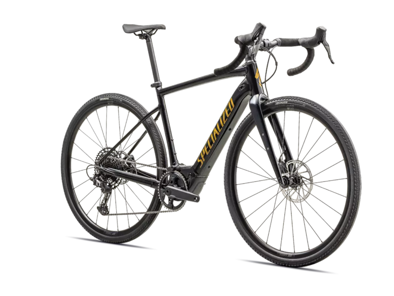 Specialized Creo 2 Comp E5 E.Road Bike - Gloss Dark Navy/ Harvest Gold-1