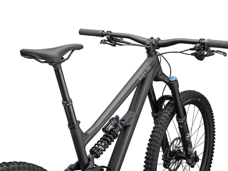 Specialized Status 2 170 All Mountain Bike - Satin Obsidian/ Dune White-6