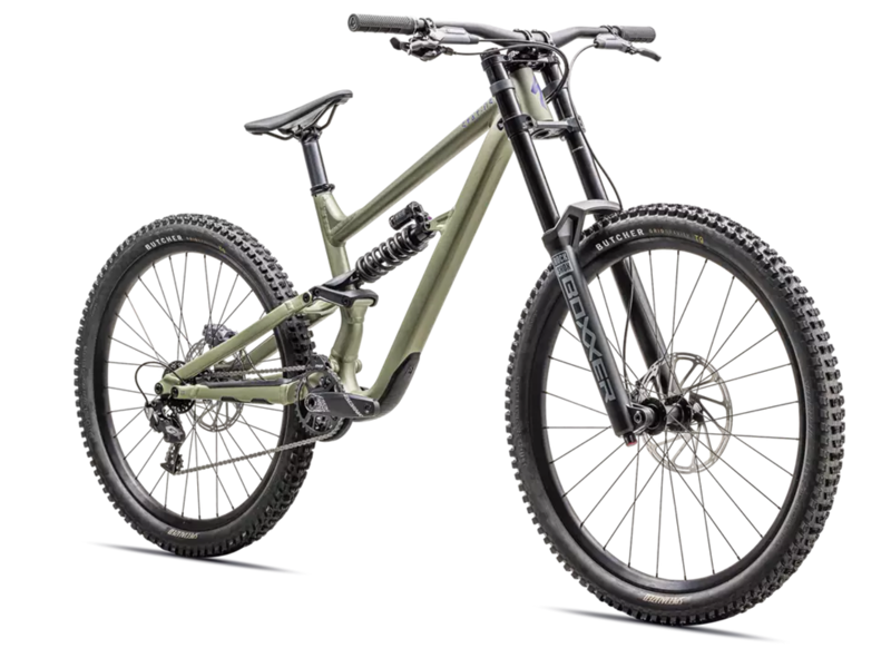 Specialized Status 2 170 DH Downhill Mountain Bike - Satin Metallic Spruce/ Purple Haze-1