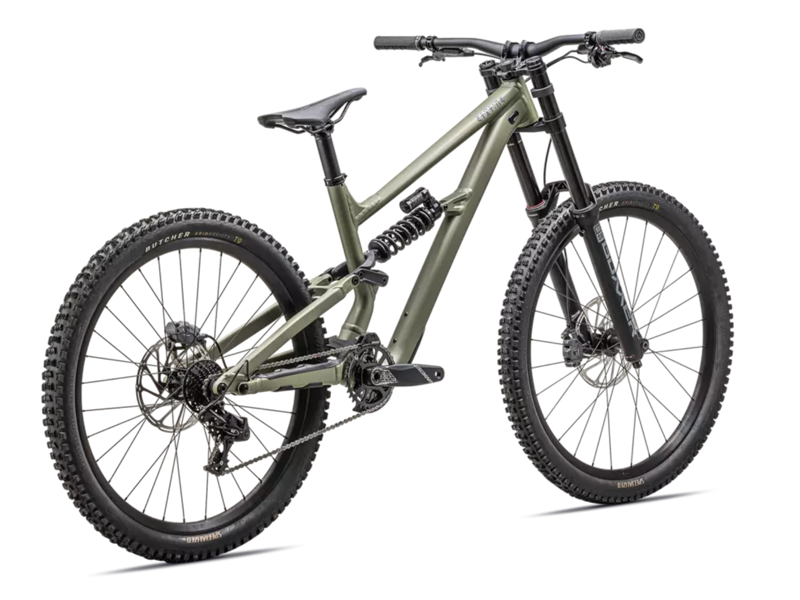 Specialized Status 2 170 DH Downhill Mountain Bike - Satin Metallic Spruce/ Purple Haze-2
