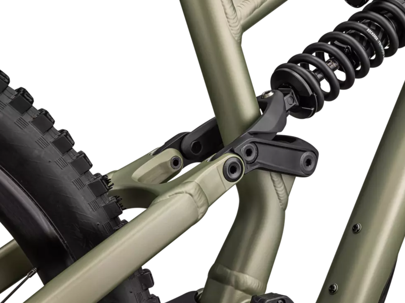 Specialized Status 2 170 DH Downhill Mountain Bike - Satin Metallic Spruce/ Purple Haze-5