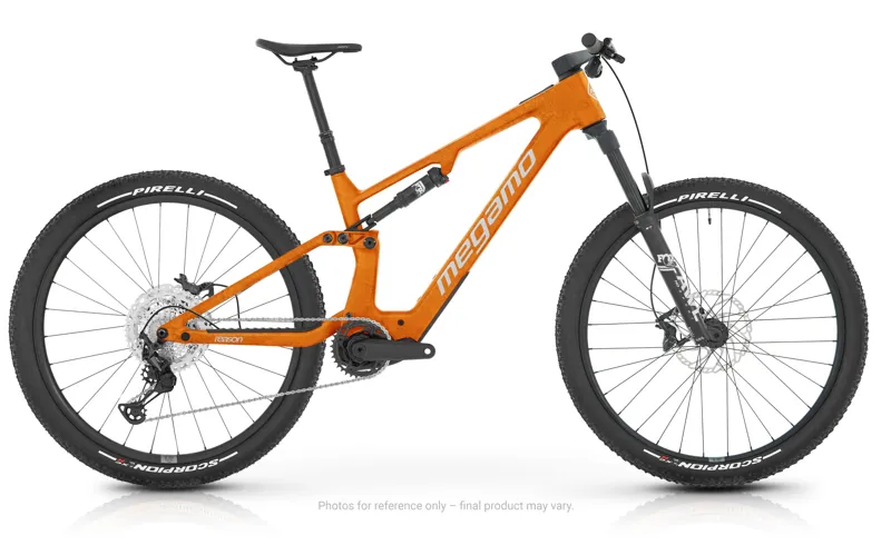 Megamo Reason Air CRB 10 Carbon Avinox E.Mountain Bike - Orange