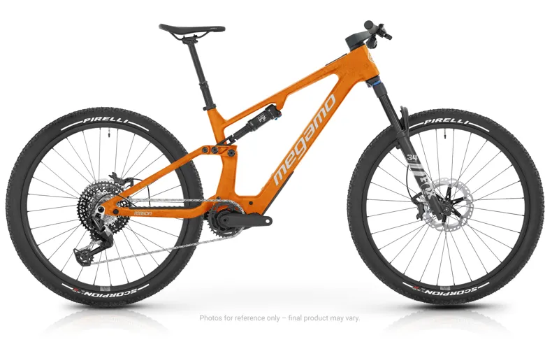 Megamo Reason Air CRB 08 Carbon Avinox E.Mountain Bike - Orange