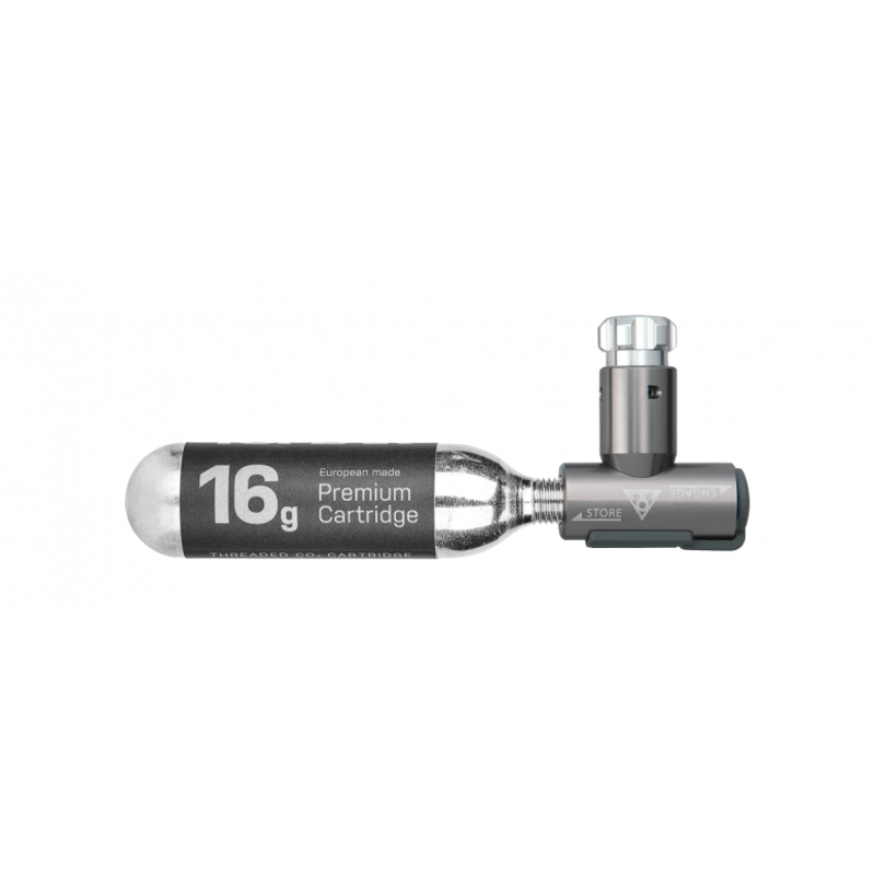 Topeak Airbooster CO2 Pump - Gunmetal Grey-2