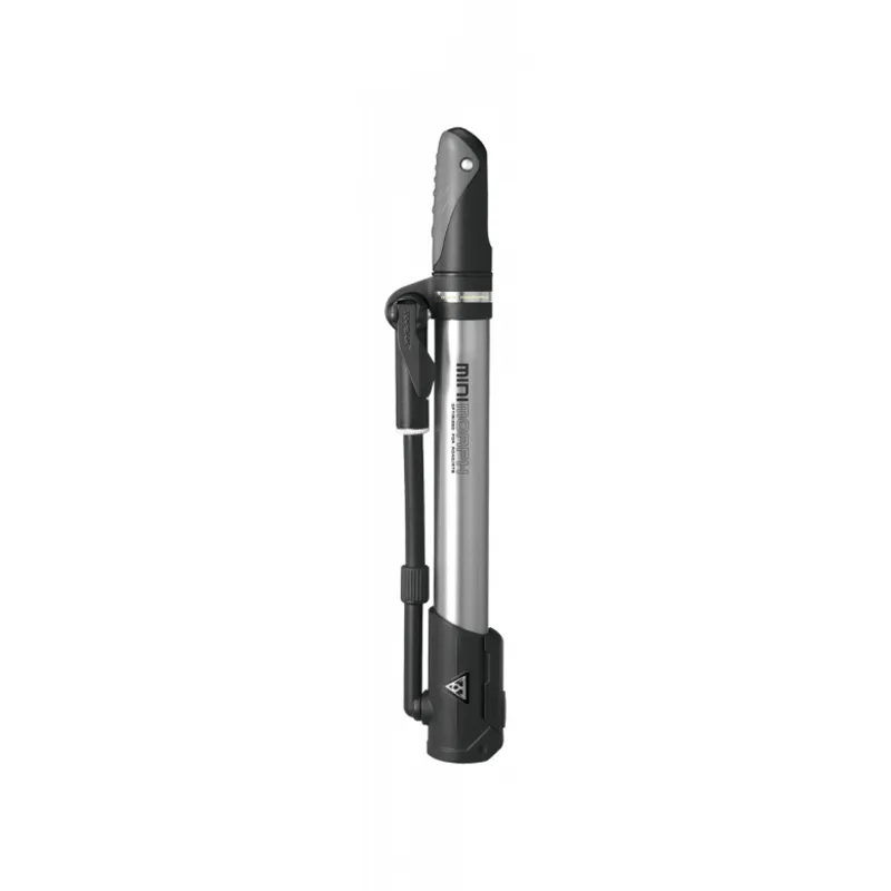 Topeak Mini Morph Portable Mini Track Pump - Silver/ Black-2