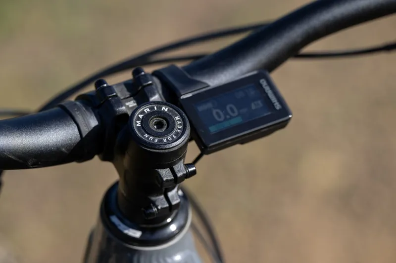 Marin Rift Zone E Mountain E.Bike - Grey/ Blue-4