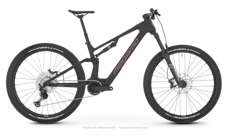 Megamo Reason Air CRB 10 Carbon Avinox E.Mountain Bike - Black