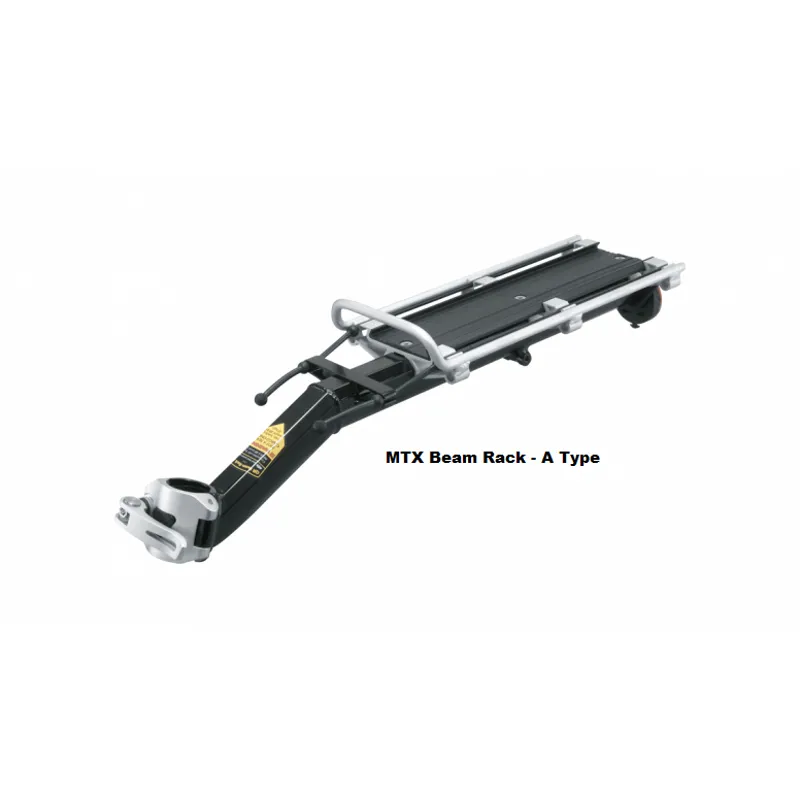 Topeak MTX Beam Rack - Black/ Silver