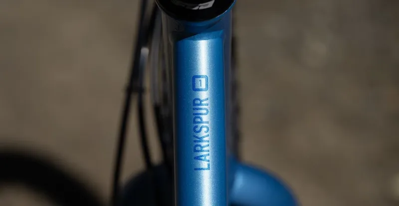 Marin Larkspur 1 Hybrid Bike - Gloss Metallic Blue/ Dark Blue-5