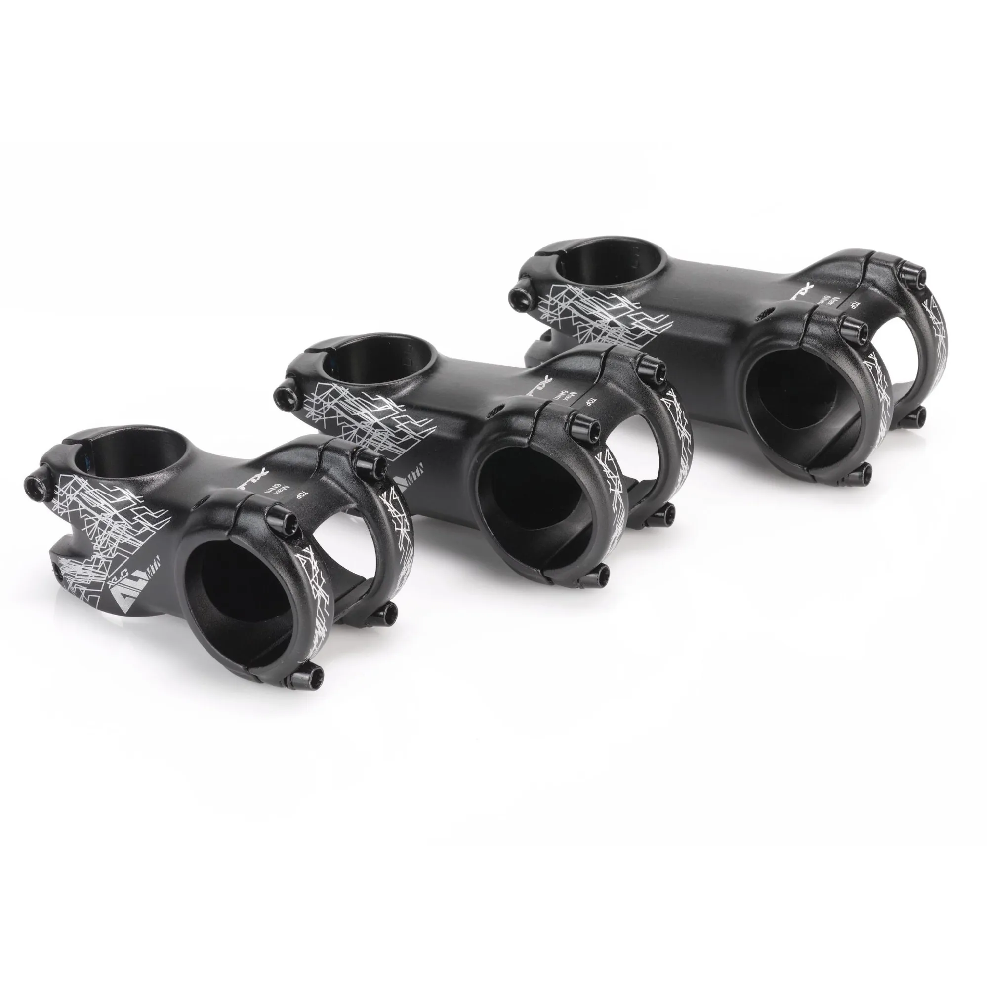 XLC Potence All MTB A-Head ST-M25 1 1/8, 31.8mm, 45mm, 0° noir/mat XLC Potence All MTB A-Head ST-M25 1 1/8, 31.8mm, 45mm, 0° noir/mat