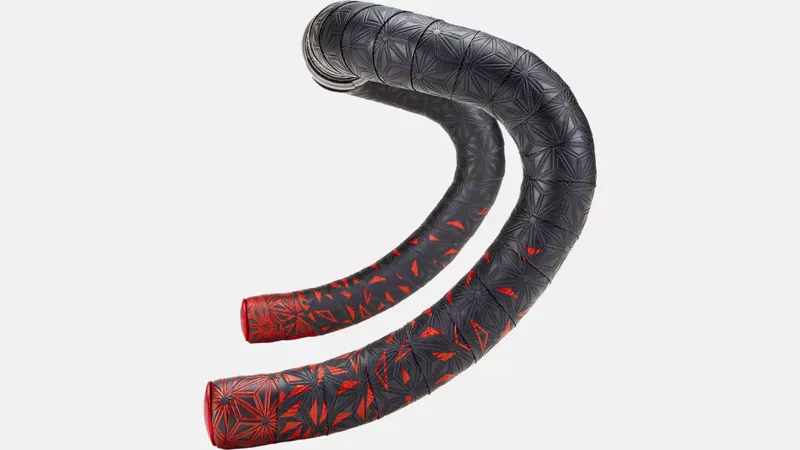 Supacaz Super Sticky Kush Star Fade Tape - Red/Ano Red