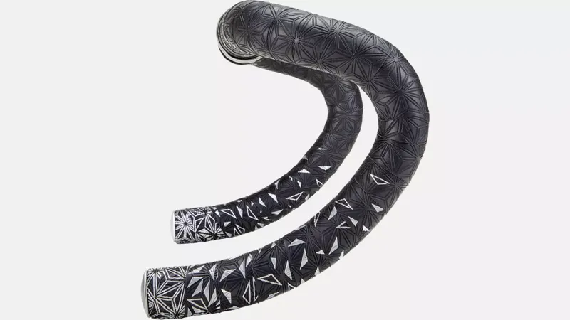 Supacaz Super Sticky Kush Star Fade Tape - Platinum/ Ano Platinum