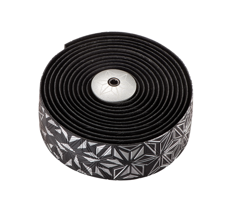 Supacaz Super Sticky Kush Star Fade Tape - Platinum/ Ano Platinum-2