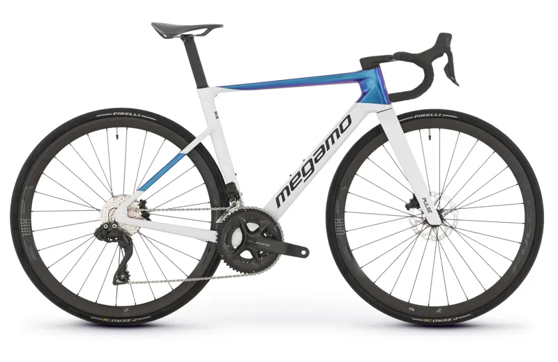 Megamo Pulse 15 Road Bike - White/ Blue