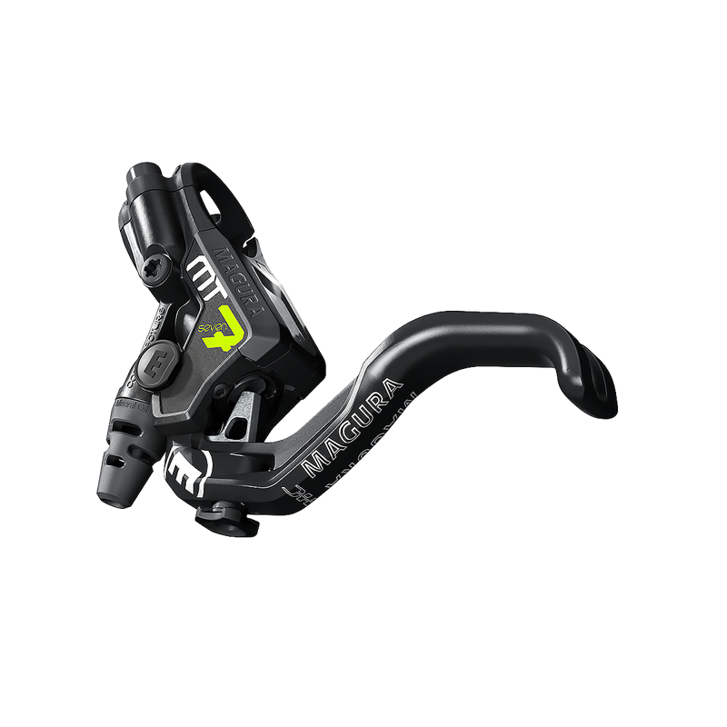 Magura MT7 PRO 1-Finger HC Lever Blade Disc Brakes 2200mm - Grey/ Yellow-1