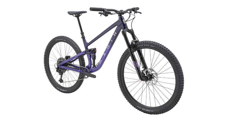 Marin Rift Zone 1 27.5 Full Suspension Mountain Bike - Dark Purple-1