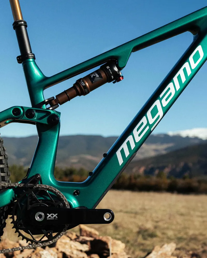 Megamo Reason CRB 03 AXS E.Mountain Bike - Gloss Green-1