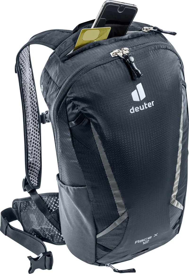 deuter Race X 12 Cycling Back Pack - Black-1