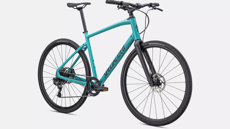 Specialized Sirrus X 4.0 Hybrid Bike - Gloss Lagoon Blue/ Teal-1
