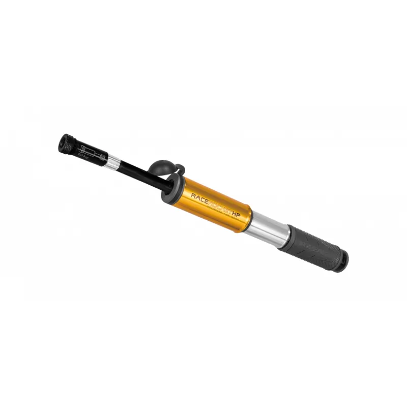 Topeak Race Rocket HP Road Bike Mini Pump - Gold-1