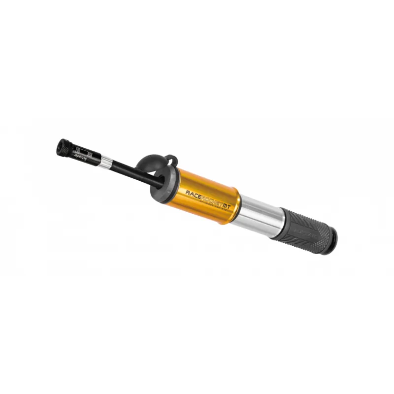 Topeak Race Rocket MT Mountain Bike Mini Pump - Gold-1