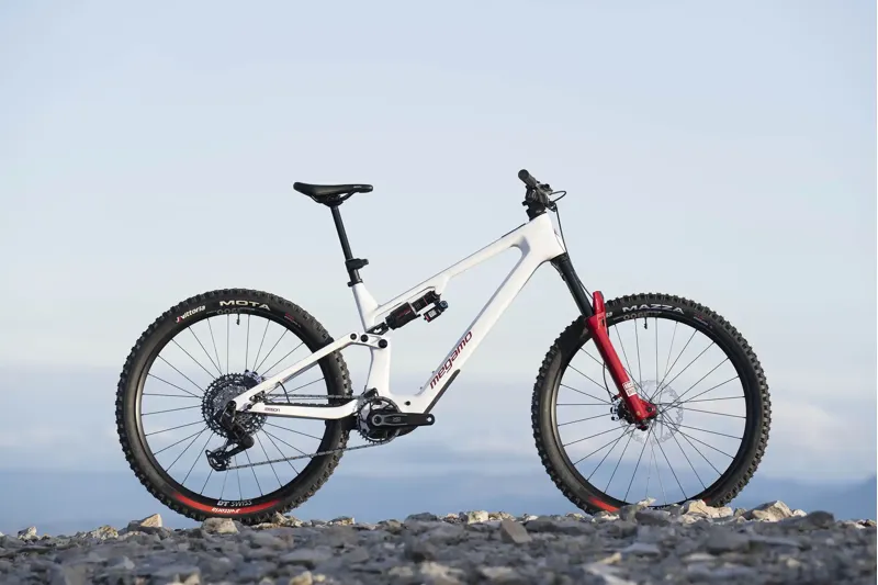 Megamo Reason CRB 02 E.Mountain Bike - Gloss White Ice-3