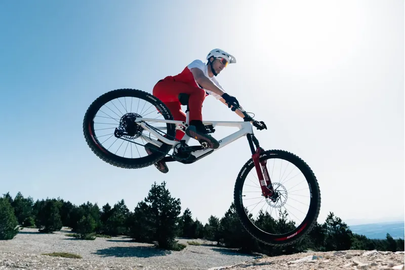 Megamo Reason CRB 02 E.Mountain Bike - Gloss White Ice-5
