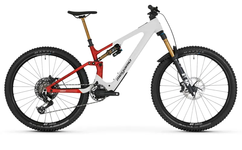 Megamo Reason AL 03 E.Mountain Bike - Gloss White/ Red