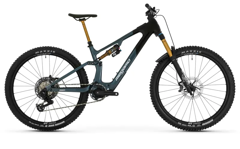 Megamo Reason AL 03 AXS E.Mountain Bike - Gloss Storm Blue
