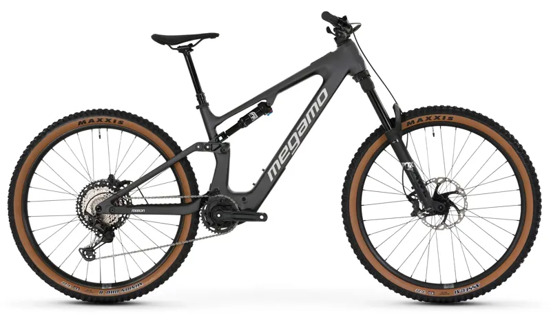 Megamo Reason AL 07 E.Mountain Bike - Matt Black