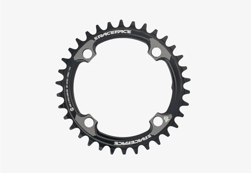Race Face Narrow Wide Single Chainring - Black-3