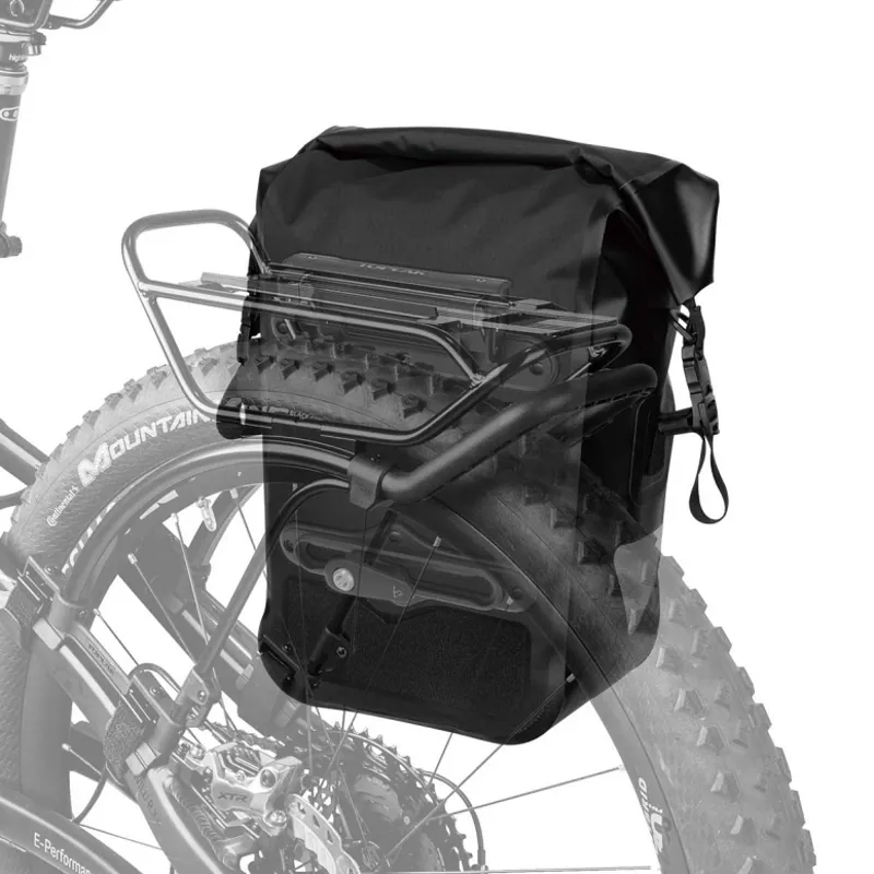 Topeak Drybag Pannier Bag With Quicklock - 16 Litres -  Black-3